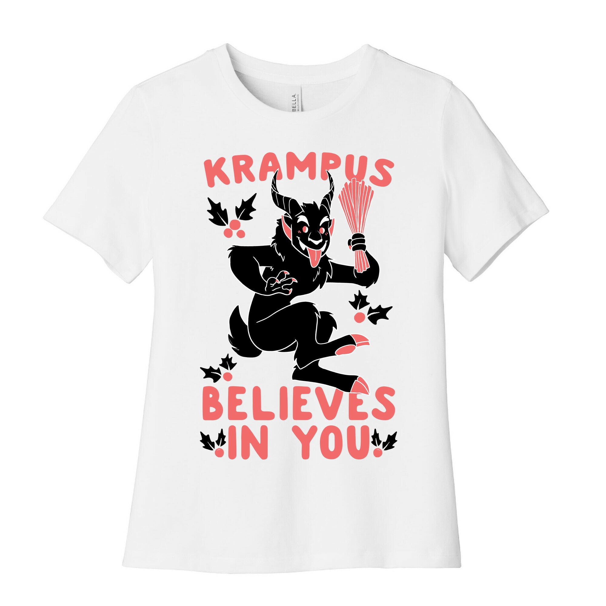 Krampus Believes in You Women's Cotton Tee